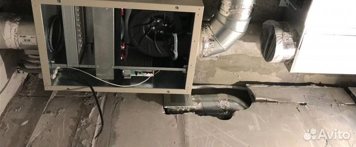 Приточная установка Komfovent с установкой