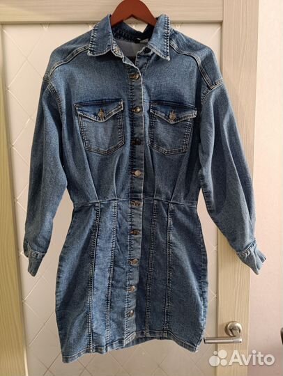 Джинсовое платье женское