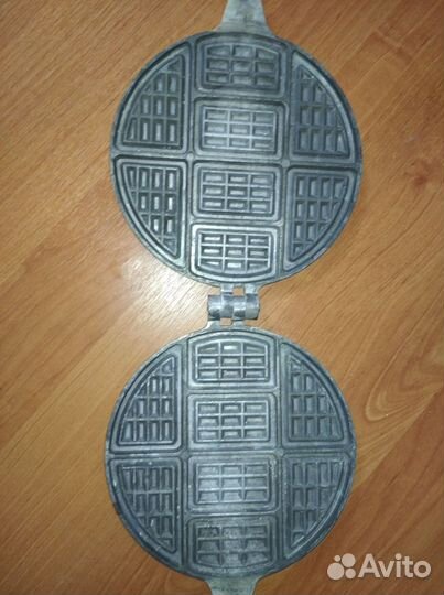 Вафельница из литого алюминия / форма для выпечки