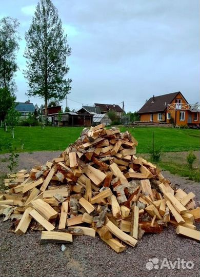 Дрова колотые от 1 куба