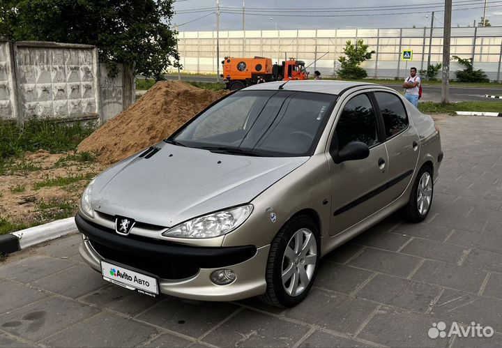 Peugeot 206 1.4 МТ, 2007, 165 000 км