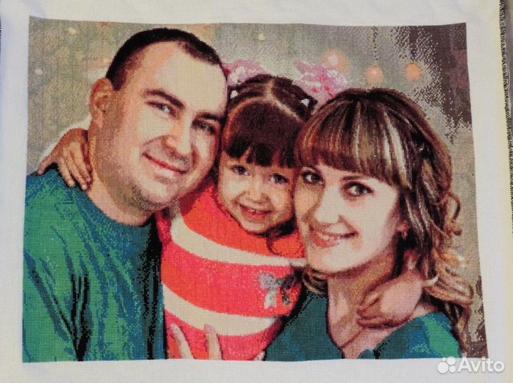 Вышивка крестиком по любым фотографиям / наборы