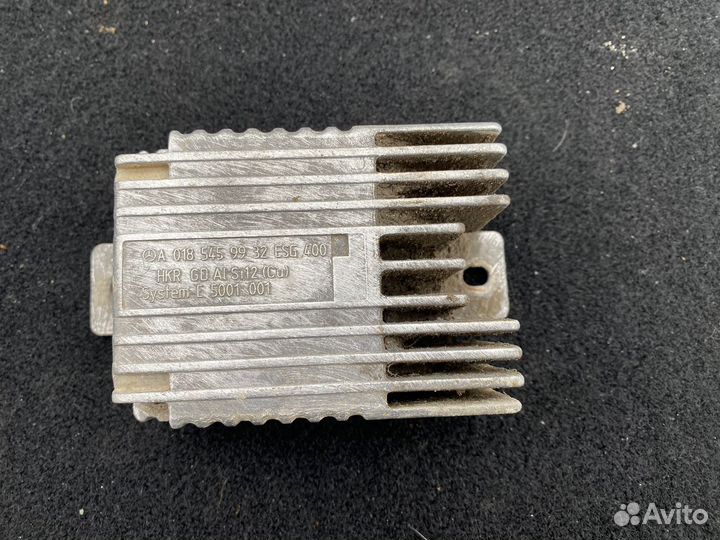 Блок управления вентиляторами w210