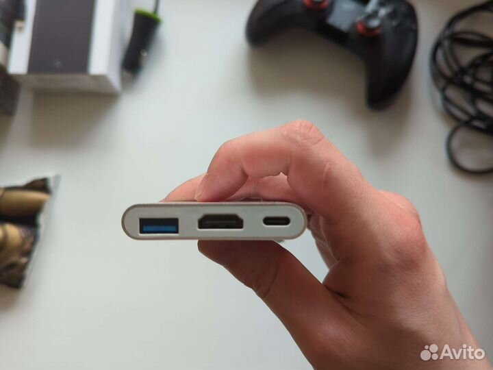 Адаптер для macbook tipe-c на hdmi/tipe-a/tipe -c