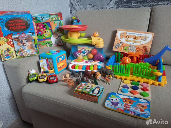 Детские игрушки, развивающие игрушки пакетом