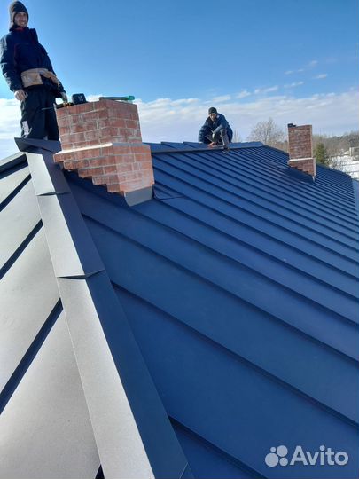 Фальцевая кровля цена за м2