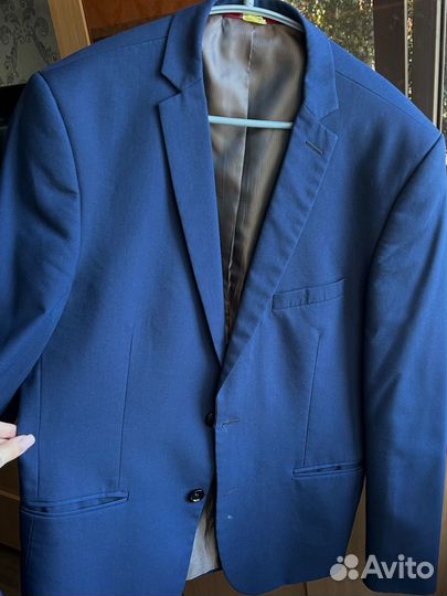 Пиджак мужской синий / школьный