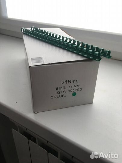 Пружины пластиковые для переплета от 14 мм до 32мм