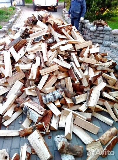 Дрова колотые Осиновые любого объема