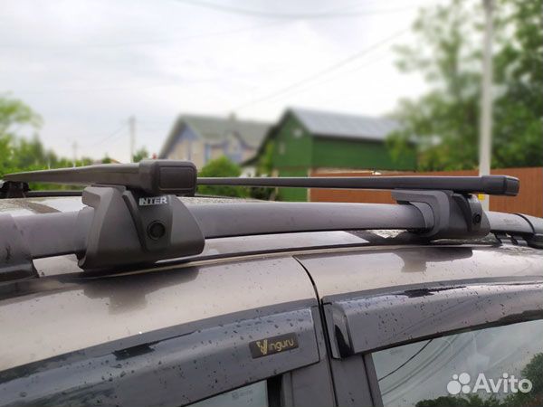 Багажник на рейлинги Chrysler Voyager V, 2008-2010