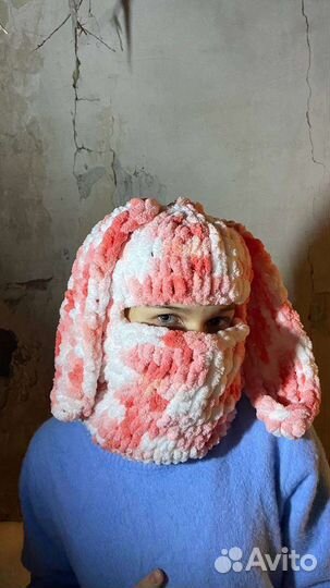 Вязанная Балаклава Шапка Панама