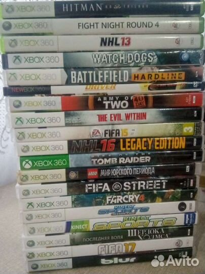 Диски на xbox 360