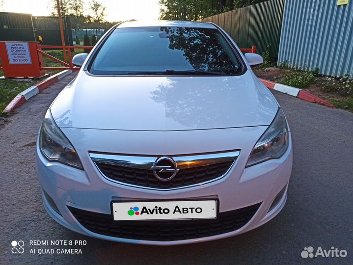 Opel Astra 1.4 МТ, 2011, 166 757 км