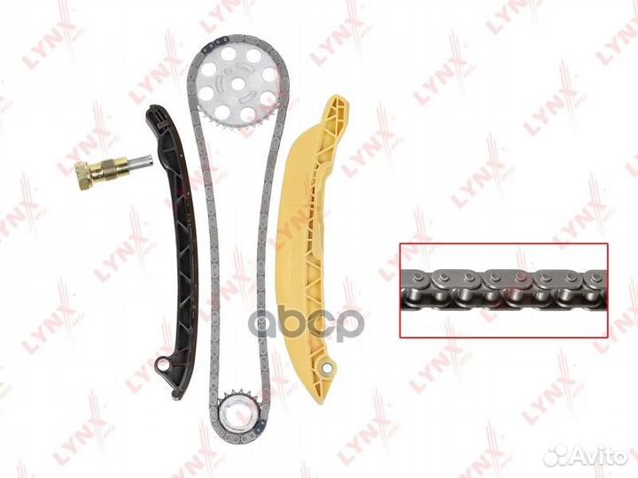 TK-0202 Комплект цепи грм lynxauto TK-0202 lynx