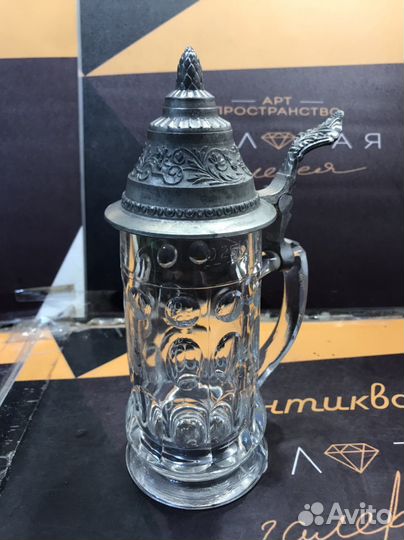 Старинная пивная кружка Германия 0.25 к