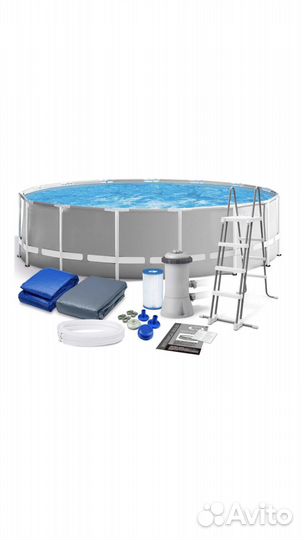 Каркасный бассейн Intex 26726 457х457х122 см