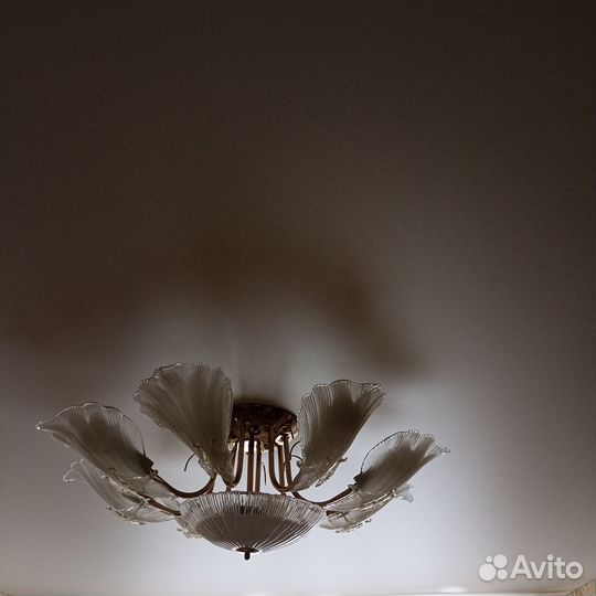 Люстра потолочная подвесная бу