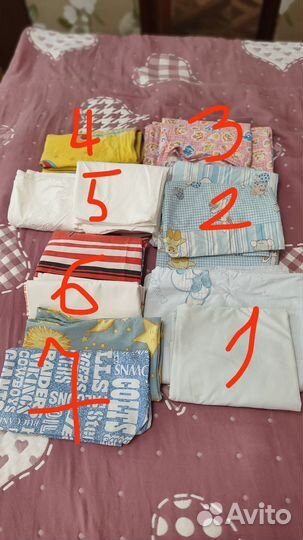 Детское постельное белье в кроватку (пакетом)