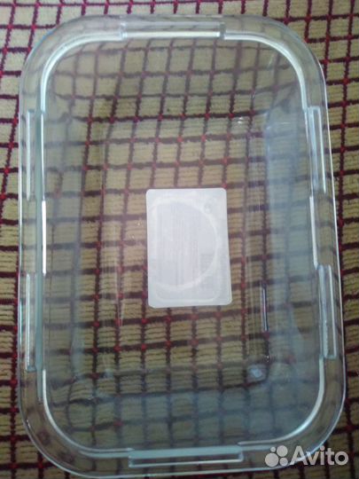 Контейнер пищевой, стеклянный, новый, 550 мл