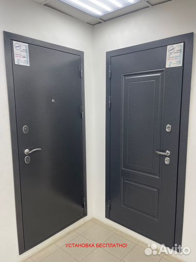Входная дверь с качественной установкой