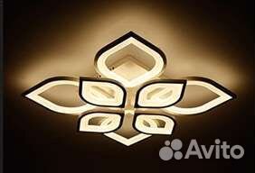 Светодиодные люстры и светильники