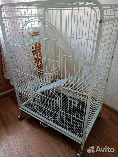 Клетка для шиншиллы б/у
