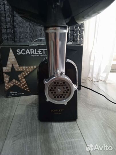 Мясорубка Scarlett SC-MG45M30, черный