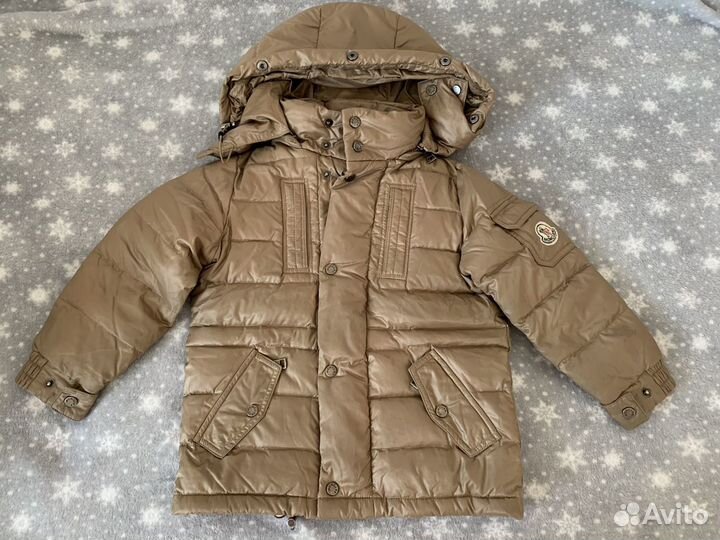 Куртка детская зимняя Moncler, оригинал, р. 92