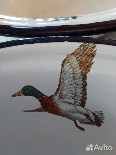 Тарелки для охотника. Утка и селезень. СССР