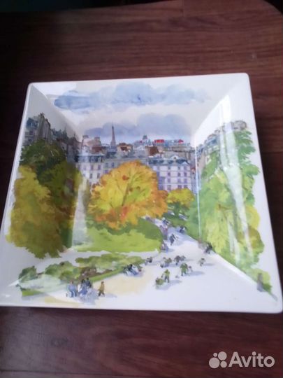 Блюдо Gien *Париж* Франция