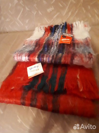 Мохеровый шарф