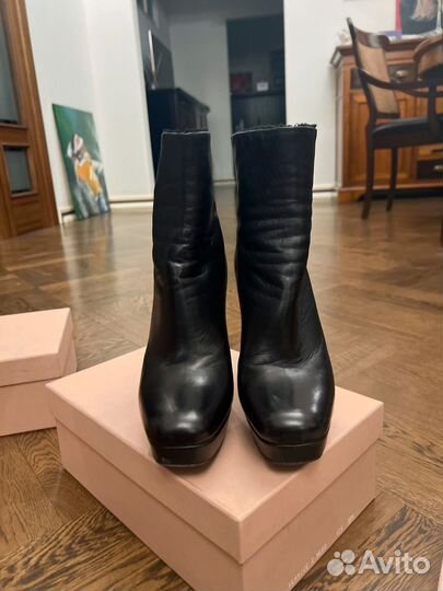 Ботильоны Miu Miu