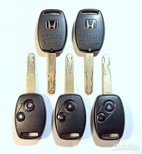 Ключ зажигания Honda Civic / Оригинал Б.У., 5 штук