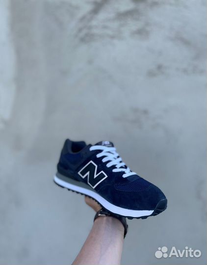 New balance 574 - Темно синие