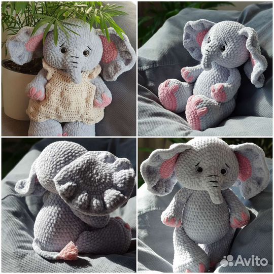 Вязанные игрушки ручной работы