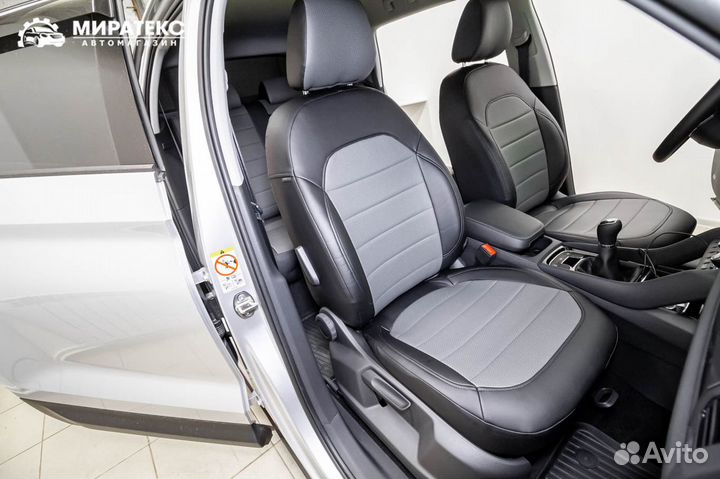 Авточехлы Шкода Кодиак / Экокожа Полоса