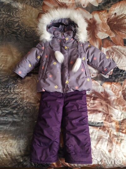 Зимний костюм для девочки