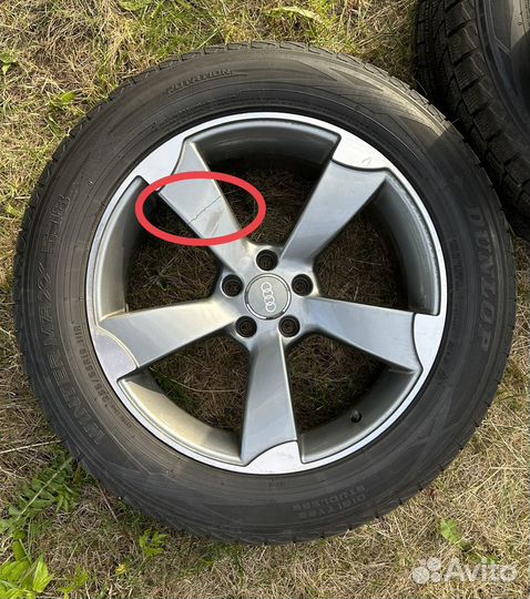 Dunlop Winter Maxx SJ8 255/55 R19 + диски Audi Q7