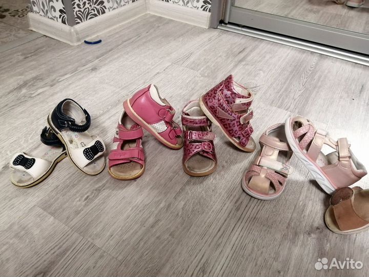 Сандалии, босоножки 20,22,24,25, тотто, скороход