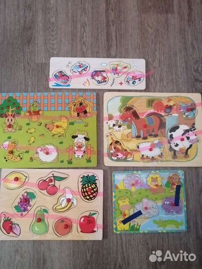 Деревянные пазлы