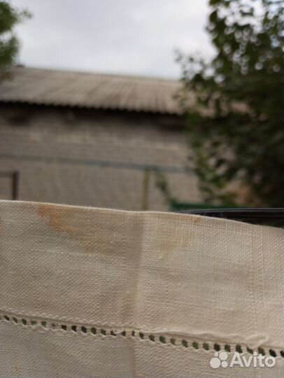 Скатерть лен СССР новая