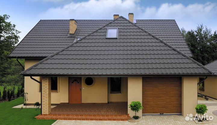 Металлочерепица(каскад, монтеррей и др) Профнастил