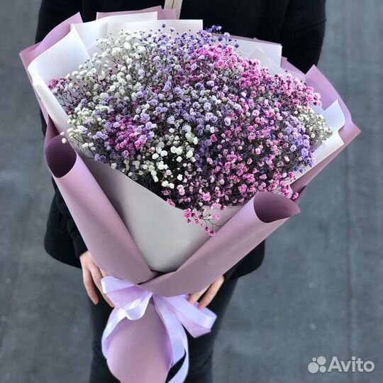 Букет из Гипсофилы