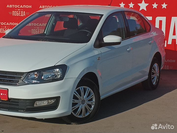 Volkswagen Polo 1.6 МТ, 2019, 106 000 км