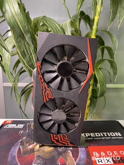 Asus RX 570 4gb expedition oc Гарантия