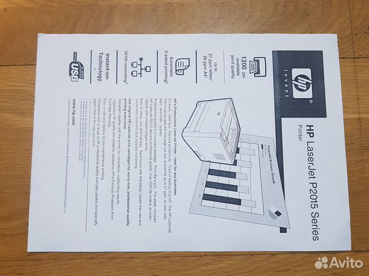 Принтер HP LaserJet P2015dn