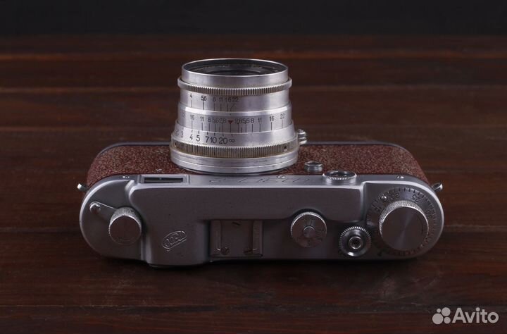 Фотоаппарат фэд-2 Индустар-26М 2,8/50 красный