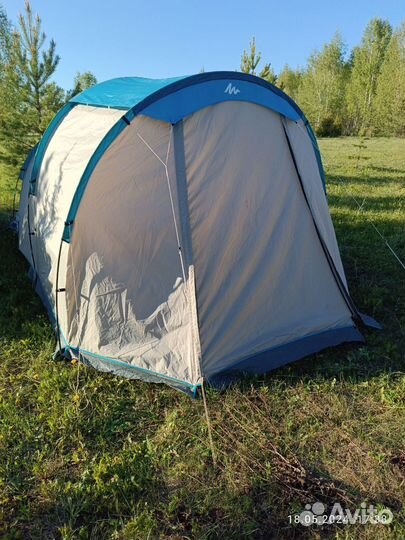 Палатка туристическая 4 местная с тамбуром