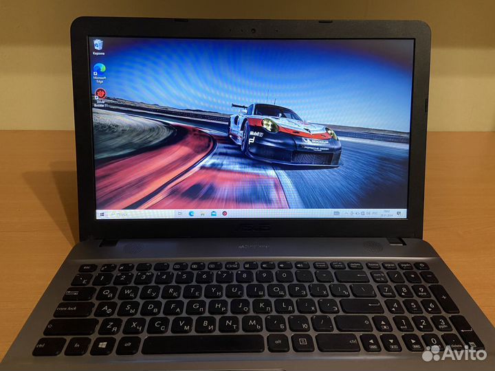 Как Новый Ноутбук Asus Intel/4gb/Аккумулятор