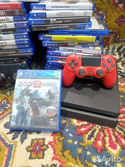 Sony playstation 4 slim got of War русская версия